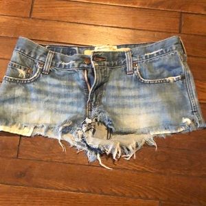 Jean shorts